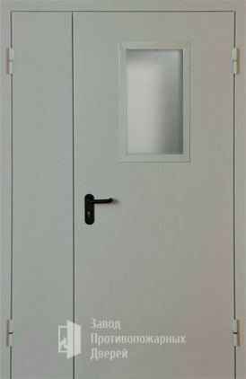 Фото двери «Полуторная со стеклом EI-30» в Зеленограду