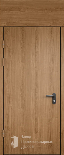 Фото двери «МДФ однопольная с фрамугой №28» в Зеленограду