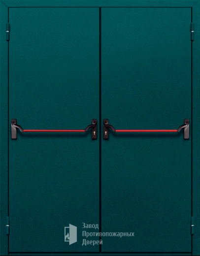 Фото двери «Двупольная глухая с антипаникой №16» в Зеленограду