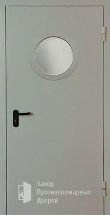 Фото двери «Однопольная с круглым стеклом EI-30» в Зеленограду