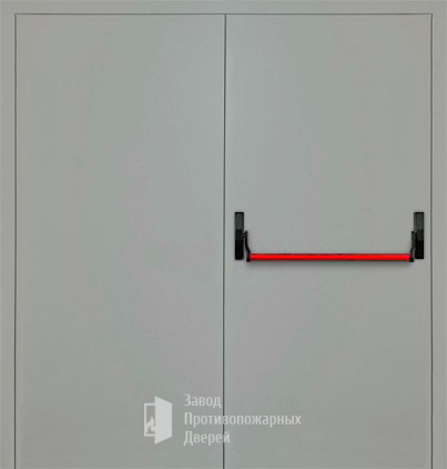 Фото двери «Двупольная глухая с антипаникой (1 створка) EI-30» в Зеленограду