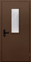 Фото двери «Однопольная со стеклом №58» в Зеленограду