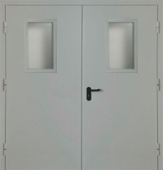 Фото двери «Двупольная со стеклом EI-30» в Зеленограду
