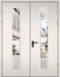 Фото двери «МДФ двупольная со стеклом №22» в Зеленограду