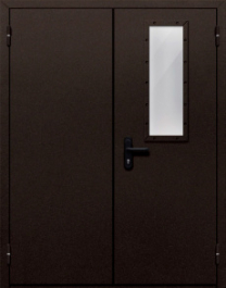 Фото двери «Двупольная со одним стеклом №410» в Зеленограду