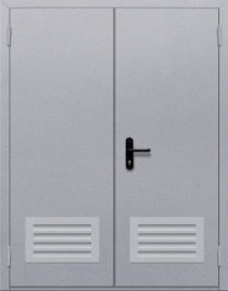 Фото двери «Двупольная с решеткой» в Зеленограду