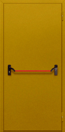 Фото двери «Однопольная глухая с антипаникой №45» в Зеленограду